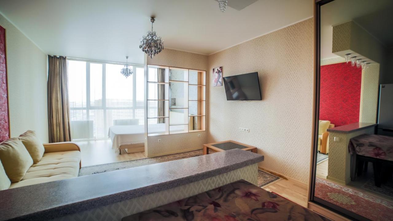 Апартаменты В Астане На Мамышулы Astana Exterior foto