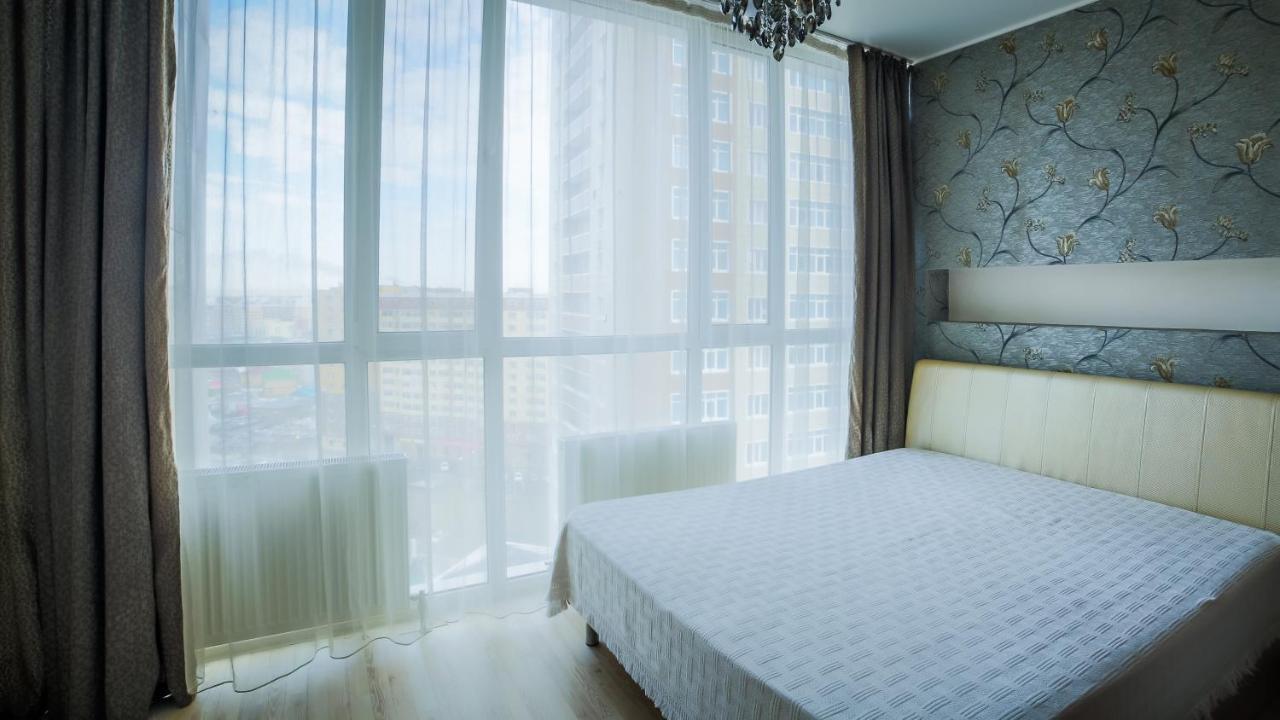Апартаменты В Астане На Мамышулы Astana Exterior foto